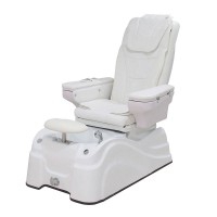 Caln pedicure chair: With two motors, cervical-dorsal-lumbar massage system, foot bath, extendable shower and mp3 player (Two colors) Caln pedicure chair: With two motors, cervical-dorsal-lumbar massage system, foot bath, extendable shower and mp3 player (Two colors)