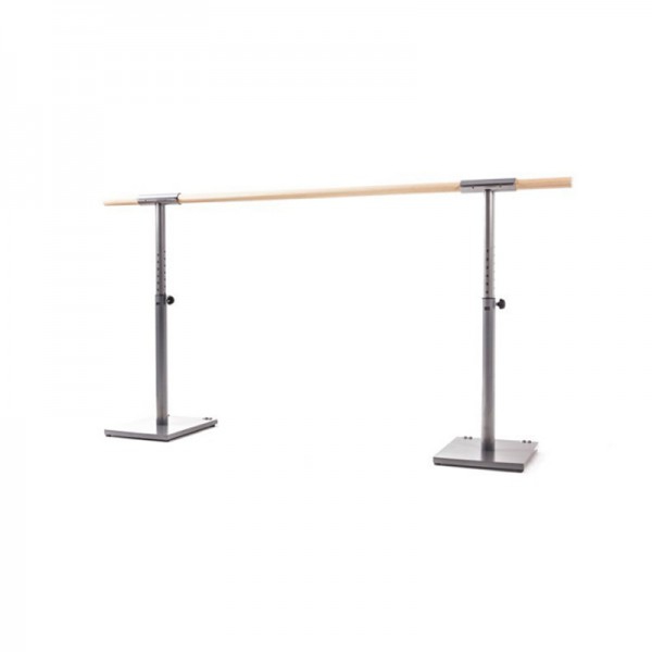 Support set with adjustable wheels simple ballet bar + One bar (two sizes available)