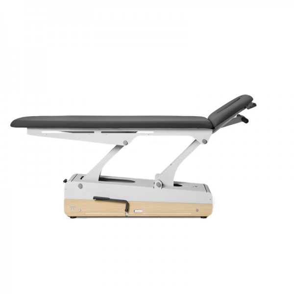 Swop 2 Pro Hydro Physio hydraulic stretcher: with a two-piston headrest, two levers for height adjustment and 4 wheels with 360º rotation Swop 2 Pro Hydro Physio hydraulic stretcher: with a two-piston headrest, two levers for height adjustment and 4 wheels with 360º rotation