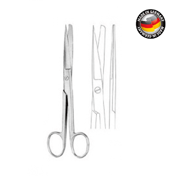 Acute surgical scissors straight / Rome. 18 cm. German quality (while stocks last)