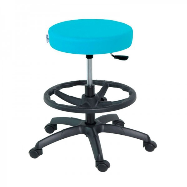 Kinefis Economy high stool: Height 59 - 84 cm with foot ring (Various colors available) Kinefis Economy high stool: Height 59 - 84 cm with foot ring (Various colors available)