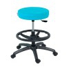 Kinefis Economy high stool: Height 59 - 84 cm with foot ring (Various colors available)