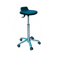 Kinefis Elite polyurethane stool: Without backrest and average height of 55 - 75 cm Kinefis Elite polyurethane stool: Without backrest and average height of 55 - 75 cm