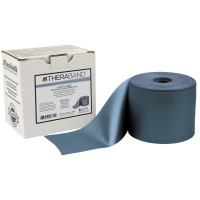 Thera Band Latex Free 22.9 meters: Latex-Free Athletic Resistance Tapes - Silver Color