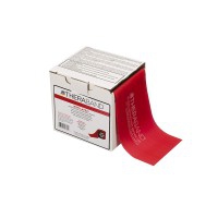 Thera Band Latex Free 22.9 meters: Medium Strength Latex Free Tapes - Red Color