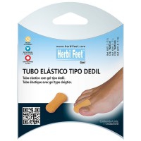 Elastic Tube Type Finger with Fabric: Relieves and avoids friction and over pressure on the fingers (6 units)