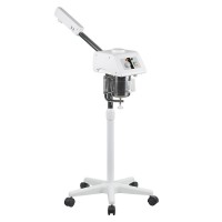 Clear Ozone Facial Steamer: With rotating head, adjustable height and stable base with wheels (0.9 liter capacity) Clear Ozone Facial Steamer: With rotating head, adjustable height and stable base with wheels (0.9 liter capacity)