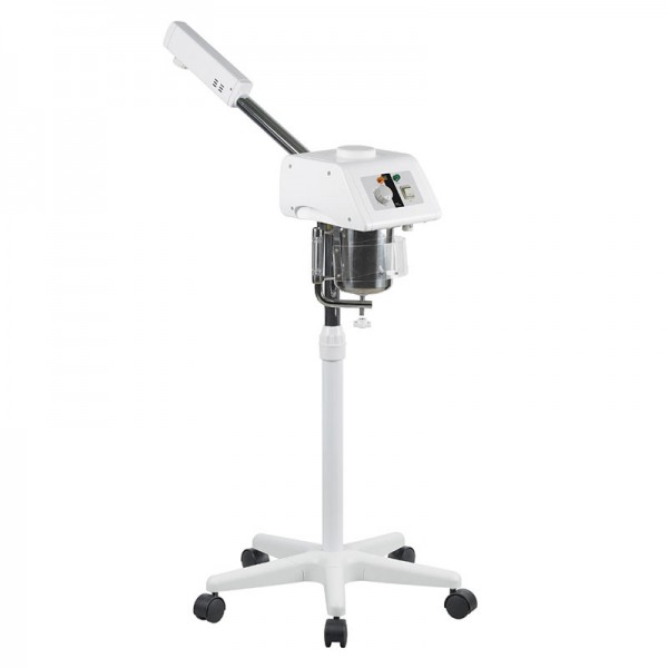 Clear Ozone Facial Steamer: With rotating head, adjustable height and stable base with wheels (0.9 liter capacity) Clear Ozone Facial Steamer: With rotating head, adjustable height and stable base with wheels (0.9 liter capacity)