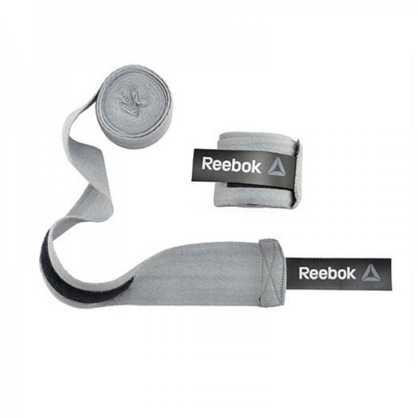 Reebok Boxing Bandages: Ideal to keep hands and wrists protected when you box (gray)