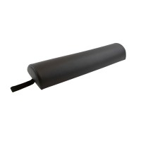 Spong half postural roll: upholstered in high-quality black PU