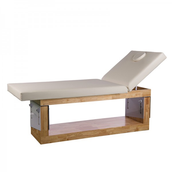SPA Occi Wooden Bed fixed bed: With two sections, natural wood structure and adjustable inclination SPA Occi Wooden Bed fixed bed: With two sections, natural wood structure and adjustable inclination