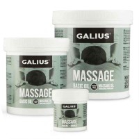 Galius basic massage oil: for all types of massages with a light aroma of rosemary