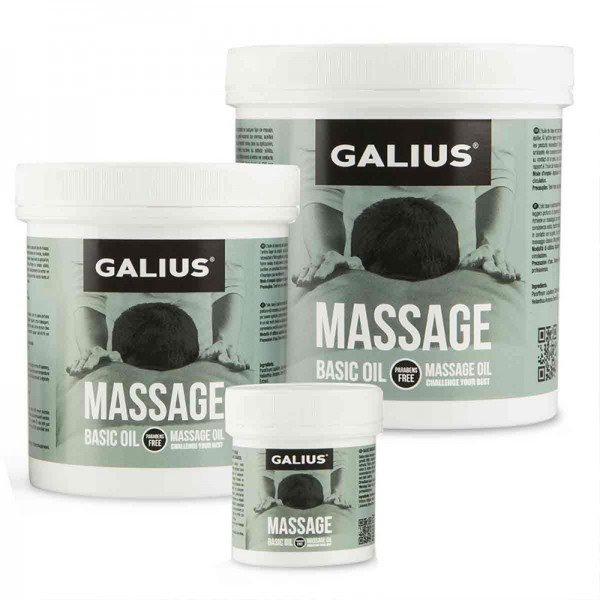 Galius basic massage oil: for all types of massages with a light aroma of rosemary Galius basic massage oil: for all types of massages with a light aroma of rosemary