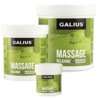 Galius relaxing massage oil: for all types of massage before and after exercise