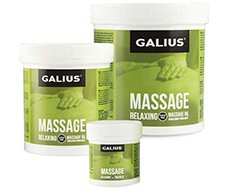 Solid oils for Galius massage