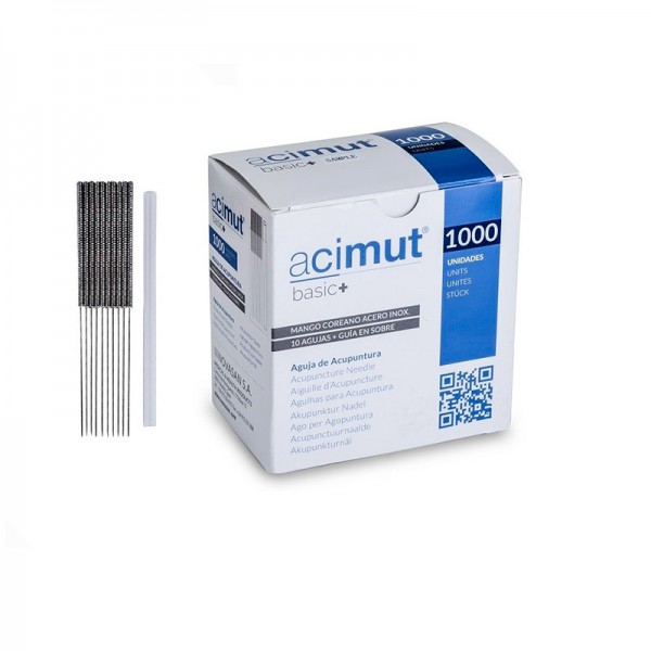 Silicone steel needle with Korean handle and guide 1000 units: bag 10 units + 1 guide Silicone steel needle with Korean handle and guide 1000 units: bag 10 units + 1 guide