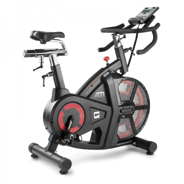 AirMag bike: perfect combination between a powerful indoor cycling bike and an air resistance system