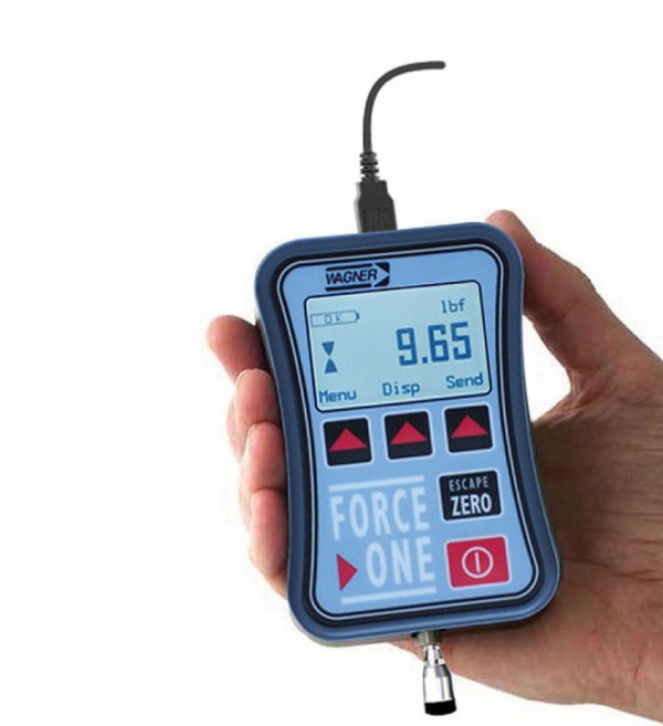 FPIX algometer with range of 50 kgs and resolution of 0.02 kgf