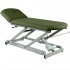 Electric examination stretcher: two bodies with negative reclining backrest, toilet paper holder and facial cap (two models available) - Without retractable wheels: 62cm x 1.90m Standard Upholstered - Reference: <strong>CE-2127-A.62- C62</strong> Electric examination stretcher: two bodies with negative reclining backrest, toilet paper holder and facial cap (two models available) - Without retractable wheels: 62cm x 1.90m Standard Upholstered - Reference: <strong>CE-2127-A.62- C62</strong>