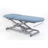 Electric examination stretcher: two bodies, with straight rise without lateral displacement, with roll holder and face cap (two models available) - Measures - Without Wheels Escamotables: 62cm x 190cm - Reference: CE-0127.62