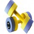 Pair of Okeo Aquatic Dumbbells (Hexagonal or Round) - Model: round - Reference: AQ10600