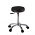 Fast backless stool: With gas piston lift and practical flat and circular seat (available colors) - Color: Black - Reference: <strong>A12.1023A</strong> Fast backless stool: With gas piston lift and practical flat and circular seat (available colors) - Color: Black - Reference: <strong>A12.1023A</strong>