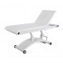 Cervic electric massage bed with two bodies: A motor to adjust the height, adjustable backrest, metal structure and facial cap - Colour: White - Reference: 2241.1.A26