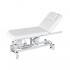 Lumb beauty and massage table: Electric, with two bodies and motor for height adjustment - Colors: White - Reference: 2212.1.A26