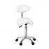Pony Beauty Stool with Backrest Organic Plus (colors available) - Color: White - Reference: A26.1022AB2 Pony Beauty Stool with Backrest Organic Plus (colors available) - Color: White - Reference: A26.1022AB2