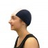 Polyester swimming cap - Color: Black White - Reference: 25138.A80.2