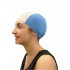 Polyester swimming cap - Color: Royal/White - Reference: 25138.A22.2 Polyester swimming cap - Color: Royal/White - Reference: 25138.A22.2
