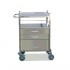 Stainless steel emergency cart with three drawers (Two models available) - Model: Lower Drawers - Reference: 6140.778.I