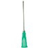 BD Triple Bevel Hypodermic Needles (Box of 100) - Needles (100 units): Green - Needle 0.8x40 mm (21G 1 1/2) - Intramuscular use - Reference: 304432