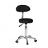 Fast Plus stool with backrest: Ergonomic design, chrome base with five wheels and adjustable height - Color: Black - Reference: <strong>A12.1023AB2</strong> Fast Plus stool with backrest: Ergonomic design, chrome base with five wheels and adjustable height - Color: Black - Reference: <strong>A12.1023AB2</strong>