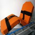Pegaso two-column emergency stretcher trolley: Ergonomic, functional and easy to clean - Components: Patient restraint strap - Reference: CU-N