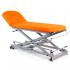 Hydraulic examination stretcher: two bodies, with negative reclining backrest and straight rise without lateral movement. Includes toilet roll holder and face cap (two models available) - With retractable wheels: 62cm x 190cm PREMIUM UPHOLSTERY - Reference: <strong>CH-0127-AR.62 PVC62</strong> Hydraulic examination stretcher: two bodies, with negative reclining backrest and straight rise without lateral movement. Includes toilet roll holder and face cap (two models available) - With retractable wheels: 62cm x 190cm PREMIUM UPHOLSTERY - Reference: <strong>CH-0127-AR.62 PVC62</strong>
