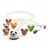 Adscope® 618 Platinum Pediatric Stethoscope with AFD Technology: Colorful Molded Resin Animal Faces - Colors: White - Reference: <strong>618W</strong> Adscope® 618 Platinum Pediatric Stethoscope with AFD Technology: Colorful Molded Resin Animal Faces - Colors: White - Reference: <strong>618W</strong>