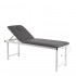Coinfycare Fix Fixed Stretcher: Two-section, Professional for Physiotherapy and Massage with Adjustable Backrest and Antibacterial Upholstery - Models: Gray with white structure - Reference: FIXMT02.A66.WF Coinfycare Fix Fixed Stretcher: Two-section, Professional for Physiotherapy and Massage with Adjustable Backrest and Antibacterial Upholstery - Models: Gray with white structure - Reference: FIXMT02.A66.WF