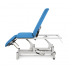 Kinefis Comfort 5-section hydraulic stretcher: with adjustable headrest, face opening, and adjustable armrests - Color: Blue - Reference: WPF0010F.H.A10 Kinefis Comfort 5-section hydraulic stretcher: with adjustable headrest, face opening, and adjustable armrests - Color: Blue - Reference: WPF0010F.H.A10