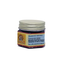 Red Tiger Balm: Natural analgesic for the relief of muscle and joint pain. heat effect
