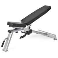 Adonis weight bench: with a seven-position backrest and a two-position seat