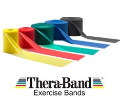 Small Thera-Band Rolls (5.5 meters)