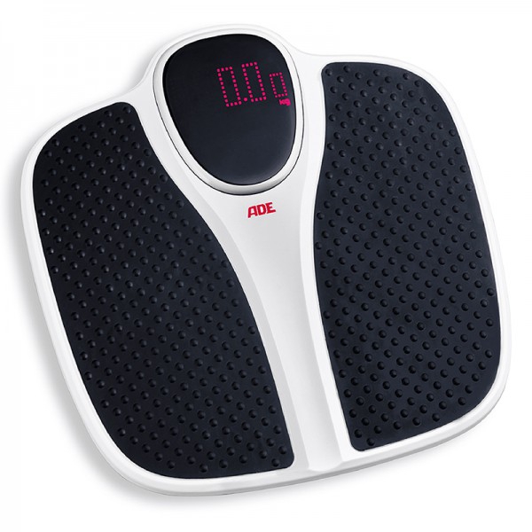 ADE electronic floor scale: Touch technology, non-slip surface, fast and accurate measurements ADE electronic floor scale: Touch technology, non-slip surface, fast and accurate measurements