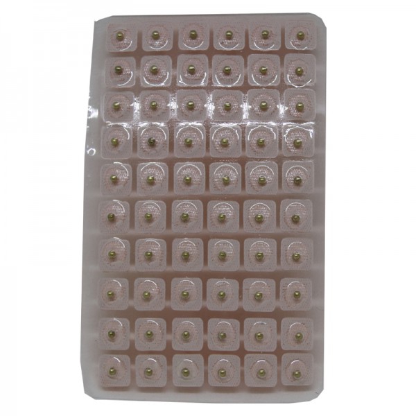 Magnetic balls for auriculotherapy with textile adhesive Magnetic balls for auriculotherapy with textile adhesive