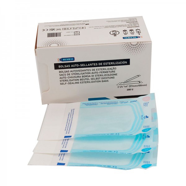 Self-adhesive bags to sterilize (200 units) Self-adhesive bags to sterilize (200 units)