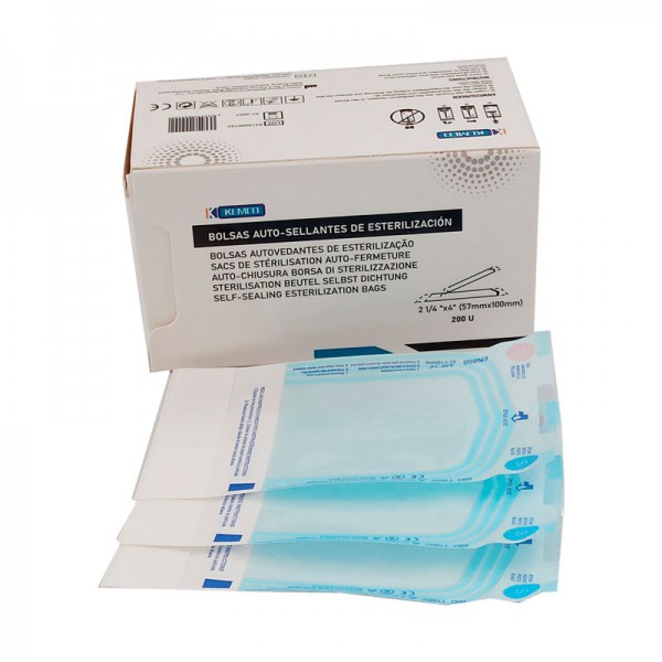 Self-adhesive bags to sterilize (200 units)