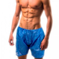 Men's disposable boxer Kinefis in Polypropylene TST (1 or 10 Units) Men's disposable boxer Kinefis in Polypropylene TST (1 or 10 Units)