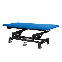 Ecopostural electric stretcher, Bobath type, ideal for specialties: a body with a black connecting rod structure and a T95 head (100 x 200 cm)