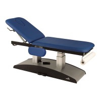 Ecopostural electric stretcher: Vertical lifting system with two bodies and folding armrests (62x188 cm)