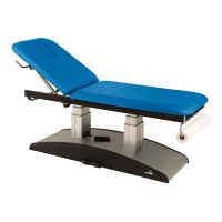 Ecopostural electric stretcher: Two bodies, vertical elevation and 70º tilting head (62x188 cm)